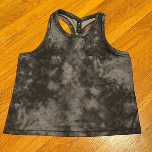 Black and grey workout tank Size M